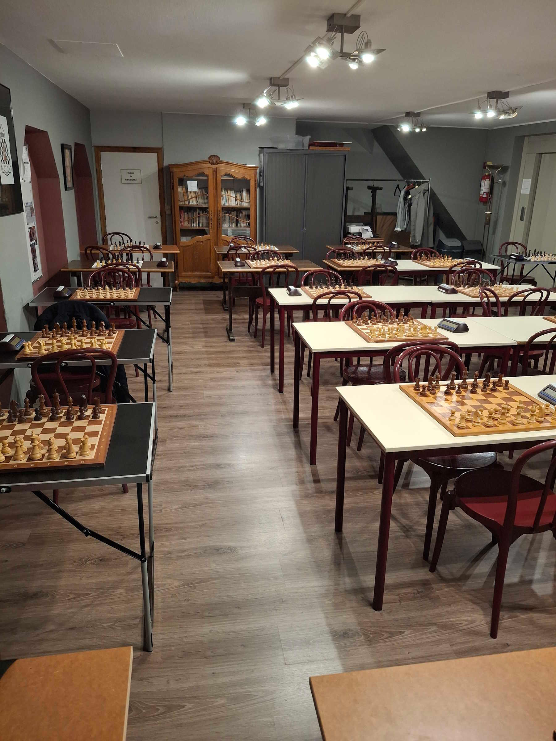 Le local du Cercle Le Pion du Roi